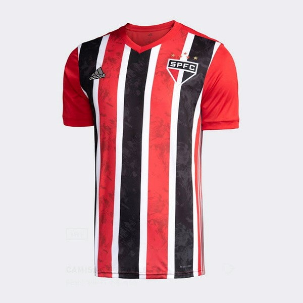 Tailandia Camiseta São Paulo 2ª 2020 2021 Rojo